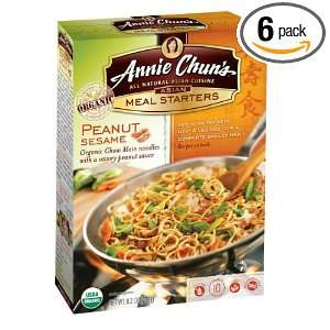 Annie Chuns Peanut Sesame Chow Mein Noodles And Sauce, 8.2 Ounce 