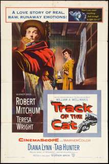 TRACK OF THE CAT * Movie Poster ROBERT MITCHUM 1954  
