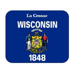  US State Flag   La Crosse, Wisconsin (WI) Mouse Pad 