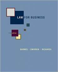 Law for Business, (0073377716), A. James Barnes, Textbooks   Barnes 