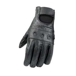    Mossi Mens Leather Motorcycle Riding Glove Xlarge Black Automotive
