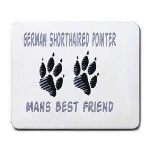  GERMAN SHORTAILED POINTER MANS BEST FRIEND Mousepad 
