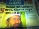 usa today newspaper osama bin laden dead killed returns accepted 