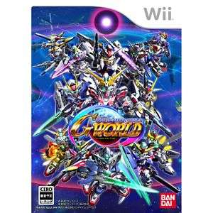 NEW Wii SD Gundam G Generation World JAPAN import game  
