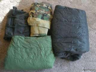 Piece Modular Sleep System MSS Military Sleeping Bags w/ Bivy ECWS 
