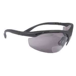  Radians Cheaters 1.5X Bifocal Safety Glasses Smoke Lens 