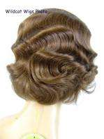 Fingerwave Wig .. 1930s .. Rose. My Exclusive color 12  