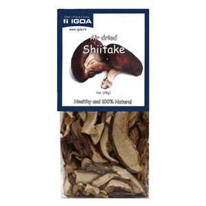 Air Dried Shiitake Mushrooms, 1 OZ (Pack of 3)  Grocery 