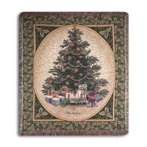  Personalized Christmas Tree Blanket Gift