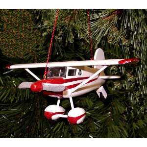   Cessna 140A Propeller Airplane Christmas Ornament: Home & Kitchen