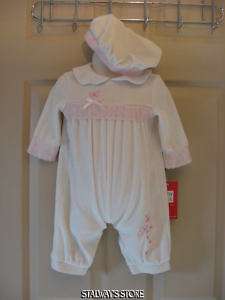 Baby Togs Princess Romper w/Hat Pink 3 6 Months NWT  