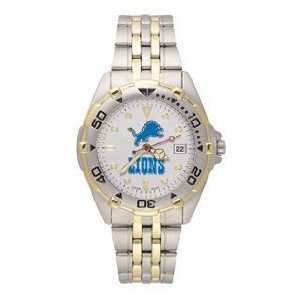   Lions Mens All Star Sterling Silver Bracelet Watch