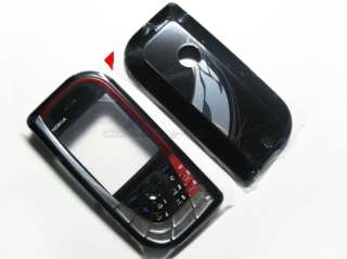 Black Red Nokia 7610 N7610 Housing Cover Keypad Tools  