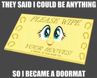Custom Fluttershy doormat (My Little Pony Friendship is Magic)  