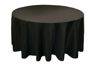   ROUND POLYESTER TABLECLOTH wedding party wholesale   16 COLORS  