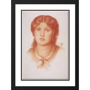   19x24 Framed and Double Matted Fanny Cornforth