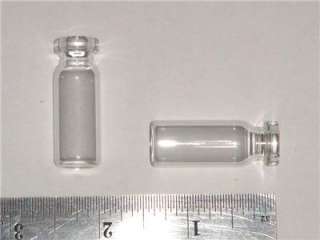 Lot 500 2ml* Clear Glass Bottles Vials w/ Corks 1.4 Tall  