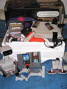 NINTENDO NES ROB THE ROBOT SYSTEM IN BOX W/ NEW 72 PIN  