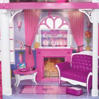 NEW! Barbie 3 Story Dream Town House Real Sounds!!  