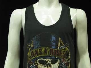 Guns N Roses Skull Pistols Rock Vintage T Shirt Top L  