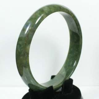   77mm Extra Large Green Bangle 100% Natural Untreated Real A Jadeite