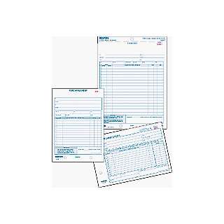  Numbered Carbonless Purchase Order Book, 3 Part, 5 1/2 x 