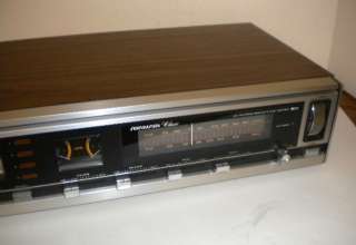   Classic Compact Am/Fm Stereo Receiver & Eight 8 Track # 5425 Design C