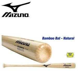   Classic Bamboo Wood Baseball Bat   Natural   32in: Sports & Outdoors