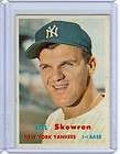 1957 Topps #135 Bill Skowron ~ Yankees Ex 8241
