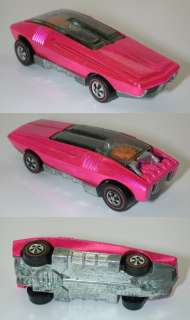 Redline Hotwheels Pink 1970 Whip Creamer  