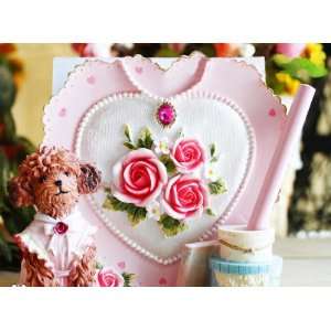   Holder with Card Holder and Pen Stand Wedding Gifts: Home & Kitchen