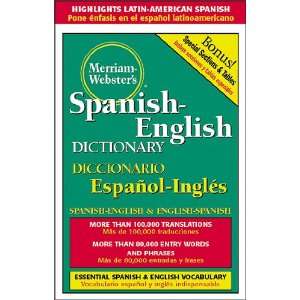  MERRIAM WEBSTERS SPANISH ENGLISH: Office Products