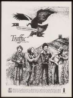 1974 Traffic band When the Eagle Flies promo ad  