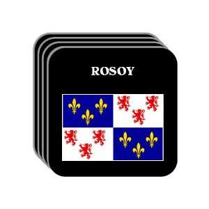  Picardie (Picardy)   ROSOY Set of 4 Mini Mousepad 