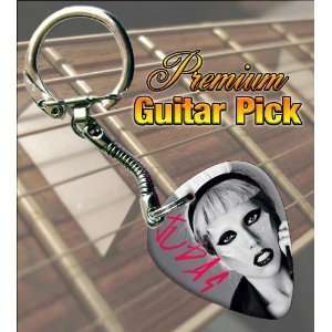  LADY GAGA Judas Premium Guitar Pick Keyring: Musical 