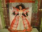   Holidays Barbie Doll 10th Anniv Red White Special Edition Mattel NRFB
