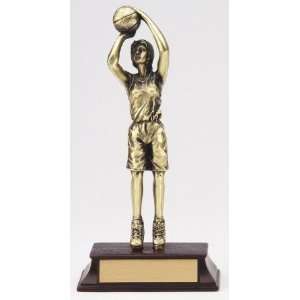    Female Basketball Sunburst Series Award Trophy: Sports & Outdoors