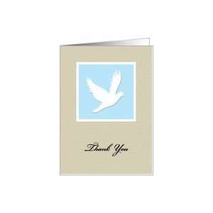  Dove Sympathy or Funeral Thank You Card Card Health 