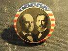 Campaign political buttons. William Jennings Bryan  