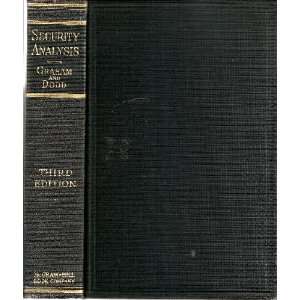   3rd Edition Benjamin Graham, David L. Dodd, Jr. Charles Tatham Books