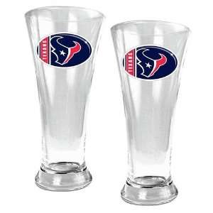  Houston Texans 2pc 19oz Pilsner Glass Set Sports 
