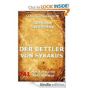 Der Bettler von Syrakus (Kommentierte Gold Collection) (German Edition 