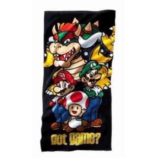  Super Mario Beach Towel   Got Game?: Clothing