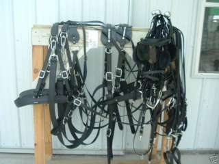 Amish made team BETA harness brand new for mules, horses, haflingers 