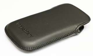 Leather Hard Case POUCH For BlackBerry 9790 ONYX  