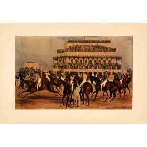  1927 Tipped In Blackmore Tintex Print Liverpool Horse 