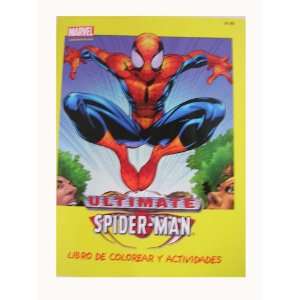    Superhero Ultima Spiderman Activity Coloring Book: Toys & Games