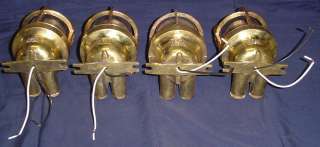 Original Cast Brass Passageway Nautical Ship Lights   Polished 