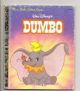 Little Golden Book Walt Disneys Dumbo Flying Elephant  
