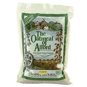 Organic Pinhead Oatmeal of Alford Stonecut Oatmeal:  